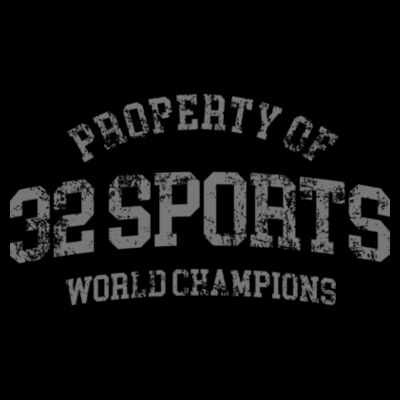 PROPERTY OF 32 SPORTS - HAT - $Q6TE9W$ Design
